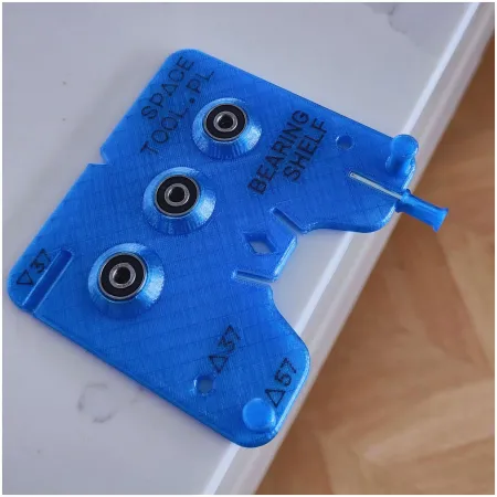 Bearing Shelf – szablon do wiercenia pod podpórki półek