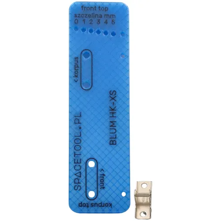 Szablon do podnośnika Blum Aventos HK-XS z regulacją szczeliny 0–5 mm | na wiertło M01.ZZ03