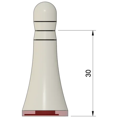 MagMates - zestaw pionków magnetycznych do poziomowania elementów stalowych (4 szt.)