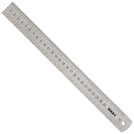 Liniał SOLA LSB 300 linijka półsztywna dwustronna 30cm