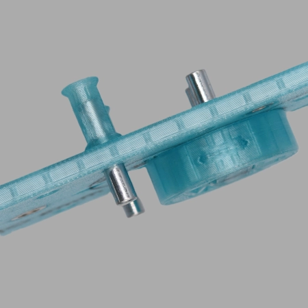 Szablon do zawiasów równoległych, nakładanych i wpuszczanych HINGEbro.E na wiertło ⌀5mm pod EXPADNO